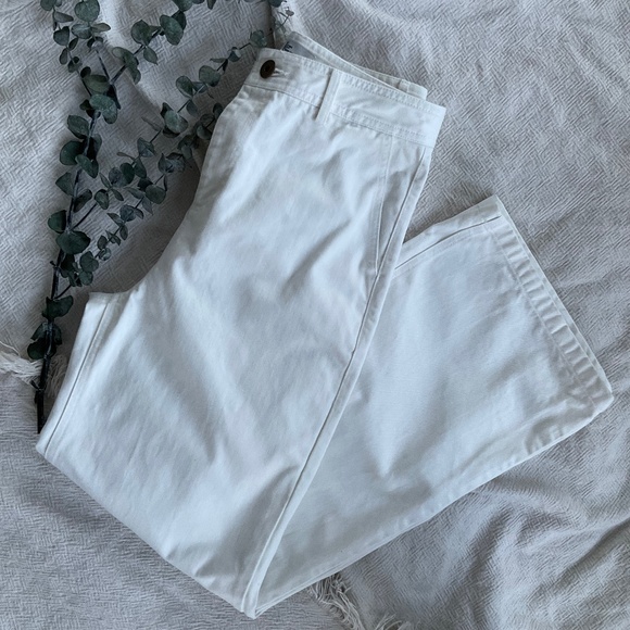 Front Row Shop High Rise Straight Leg Jean White Size L - Picture 4 of 4